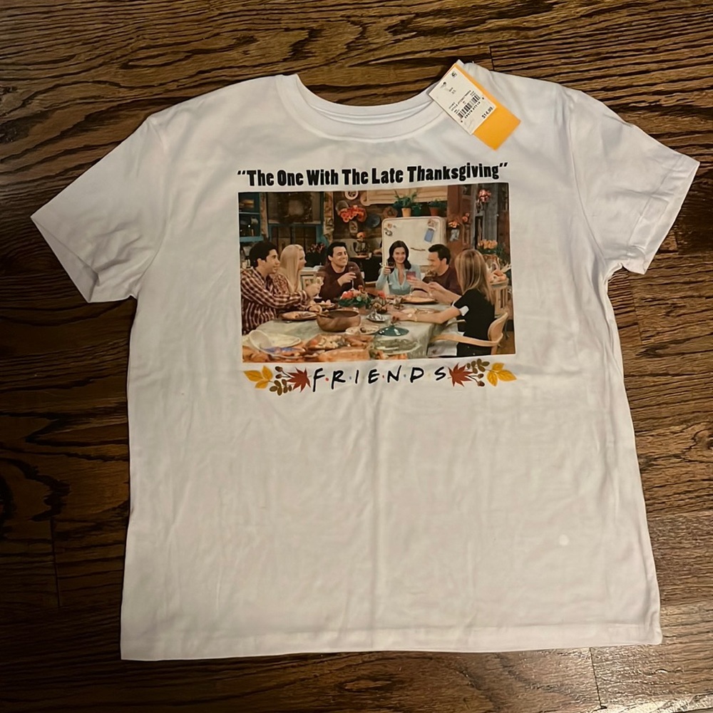 Junior xs Friends Thanksgiving tshirt